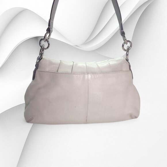 COACH Soho White/ivory grey buckle shoulder bag - Picture 10 of 10